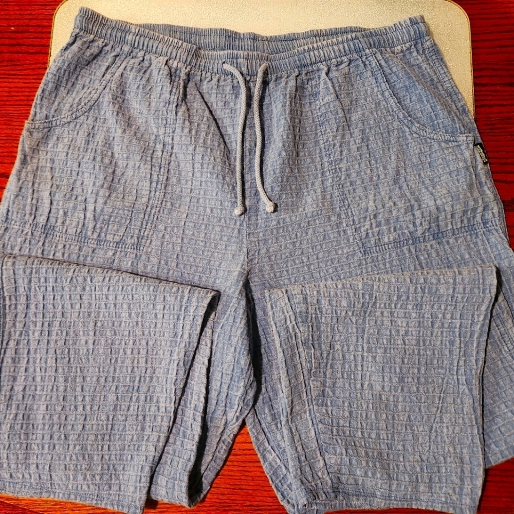 Ezze Wear Honey Komb denim cotton comfort pants sz petite‎ medium